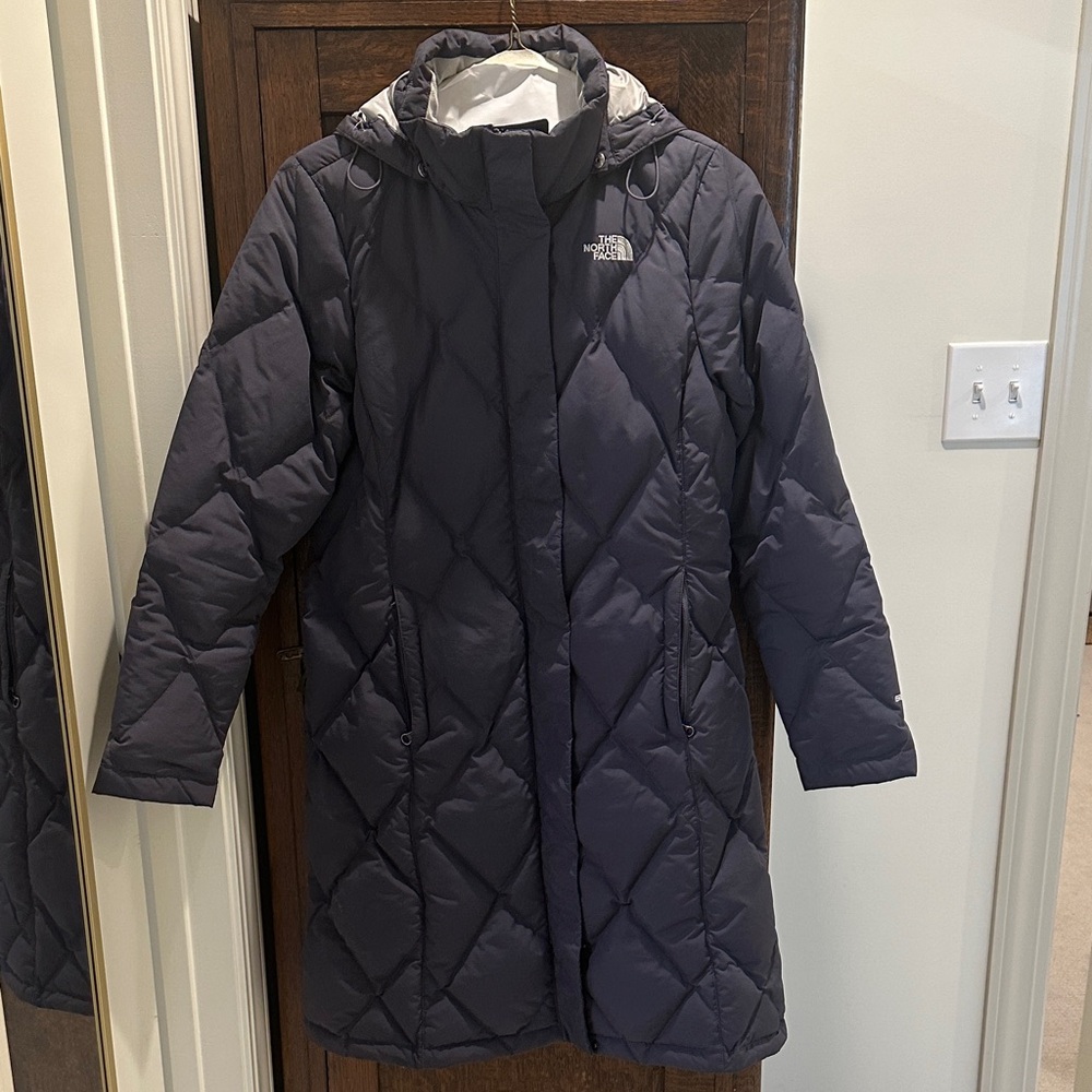 The North Face Women's Purple Puffer Coat